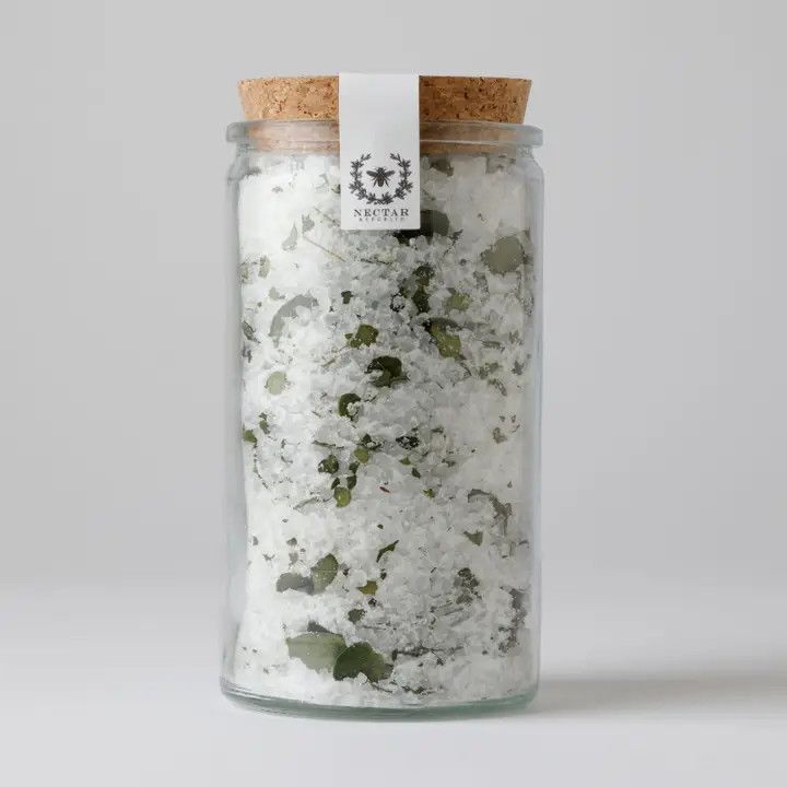 Nectar Republic Large Bath Soak - Sea Salt + Eucalyptus