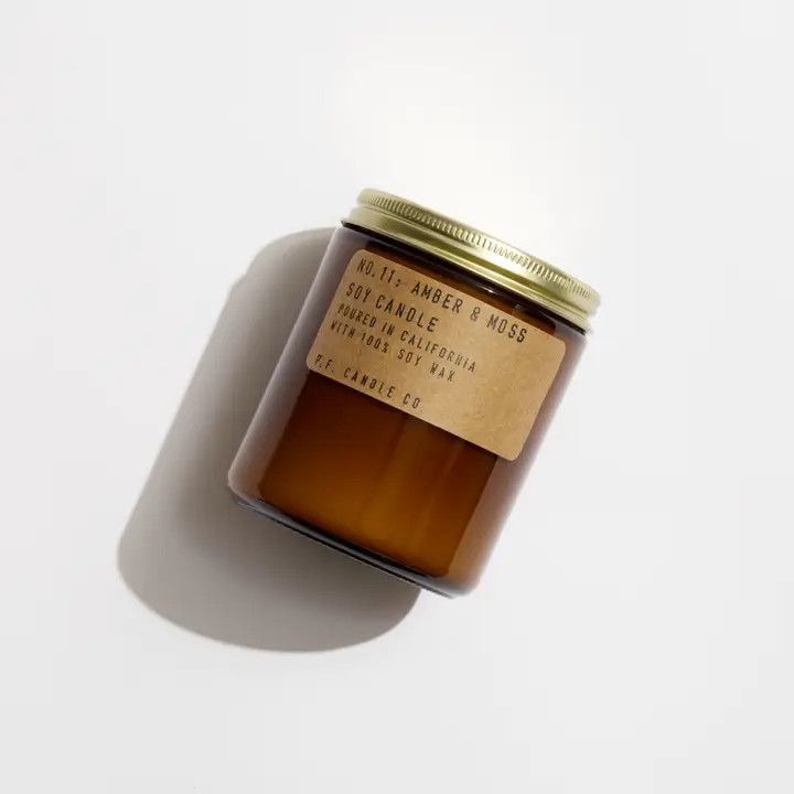 P. F. Candle Co Candle - Amber &amp; Moss