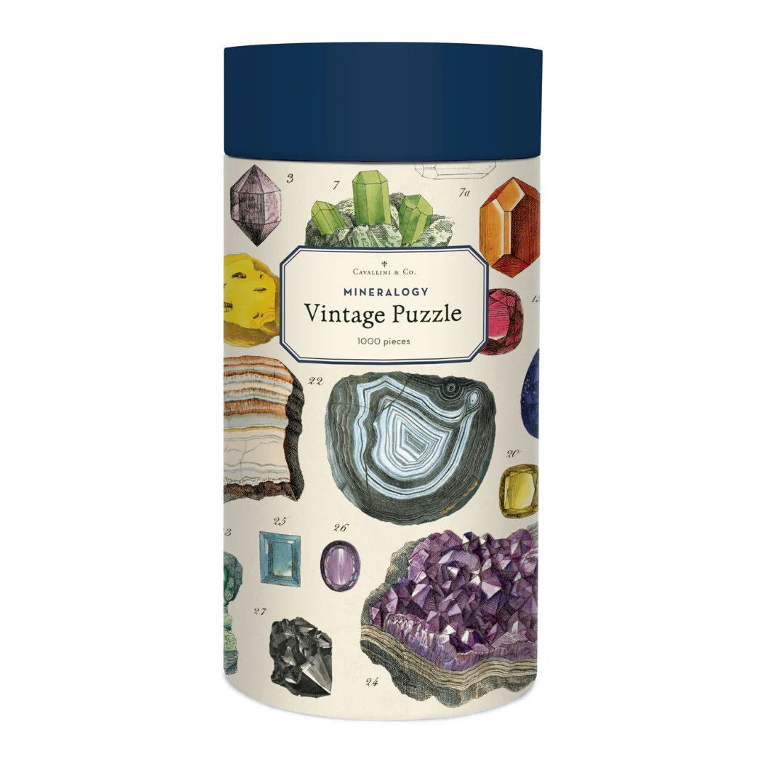 Cavallini Papers Vintage Puzzle - Mineralogy