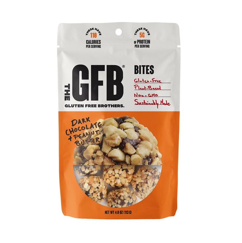 The GFB Gluten Free Bites - Dark Chocolate + Peanut Butter