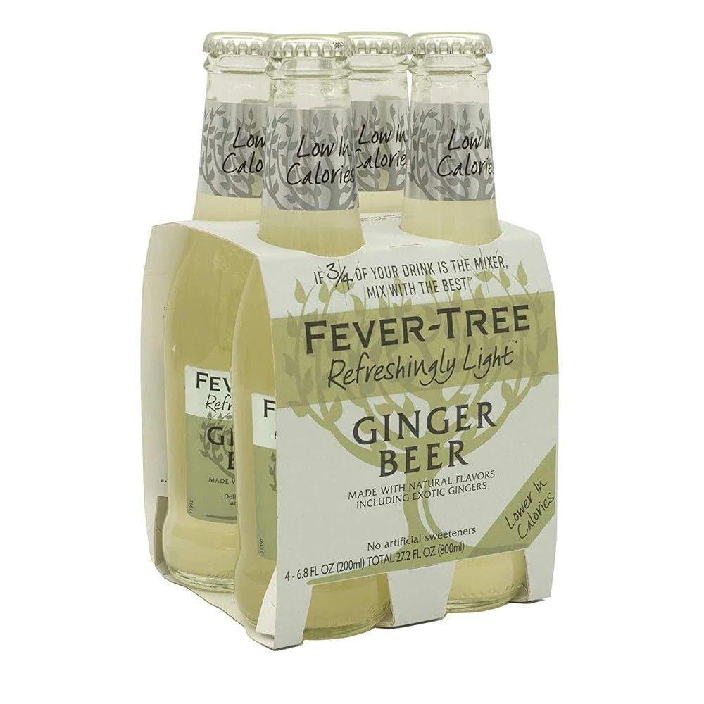 Fever-Tree 4-Pack - Refreshingly Light Ginger Beer