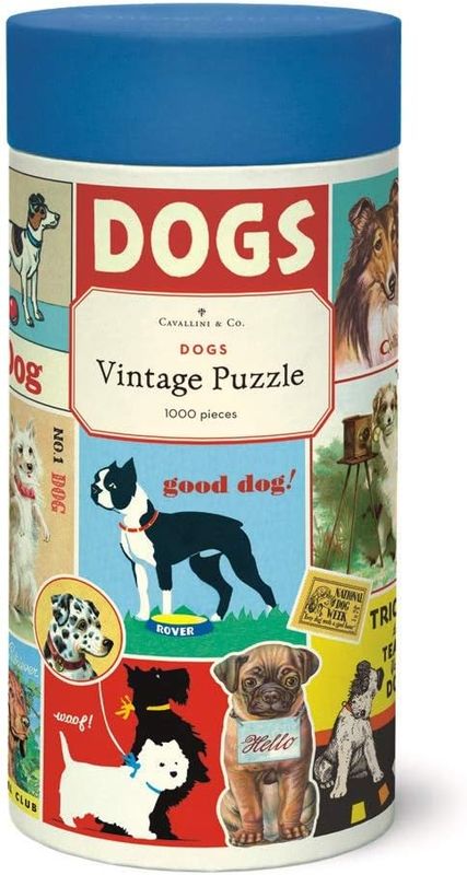 Cavallini Papers Vintage Puzzle - Dogs
