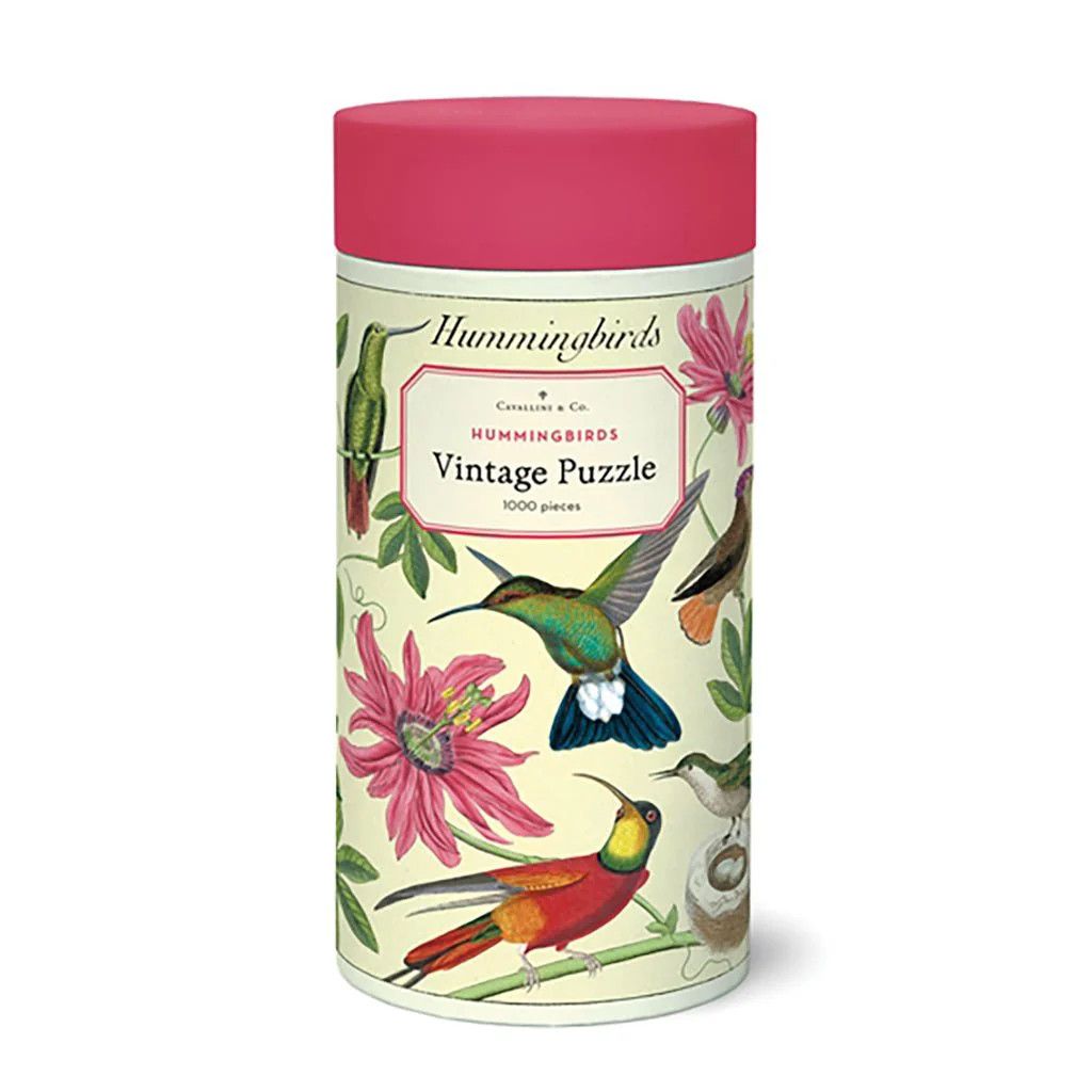 Cavallini Papers Vintage Puzzle - Hummingbirds