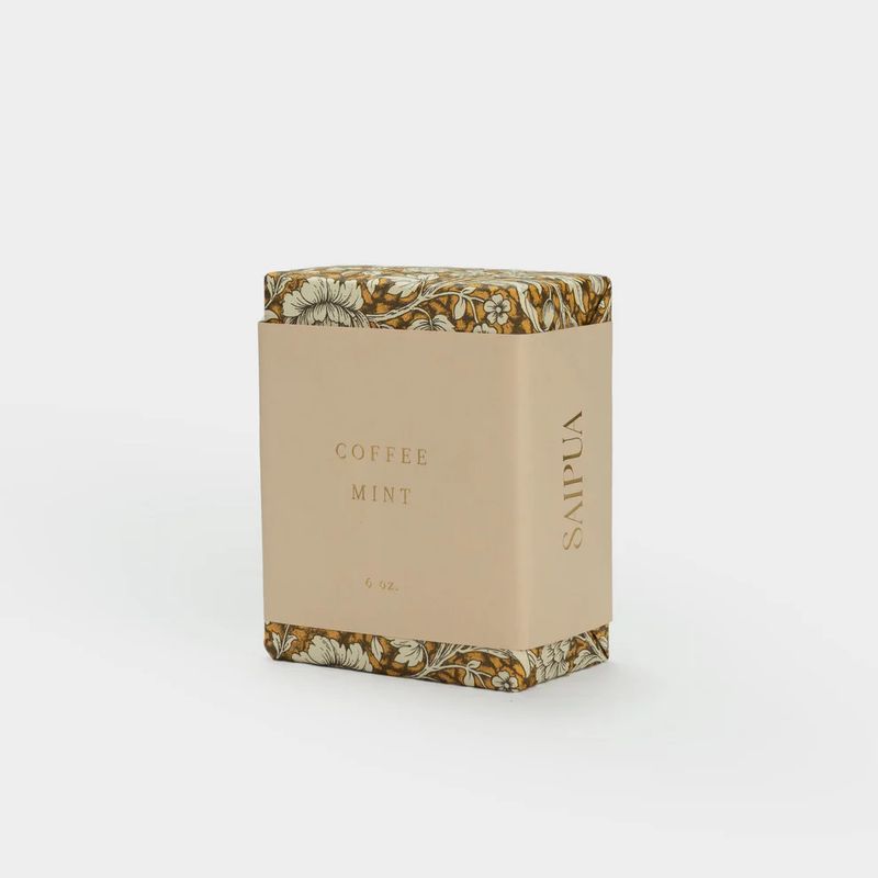 Saipua Soap Bar - Coffee Mint