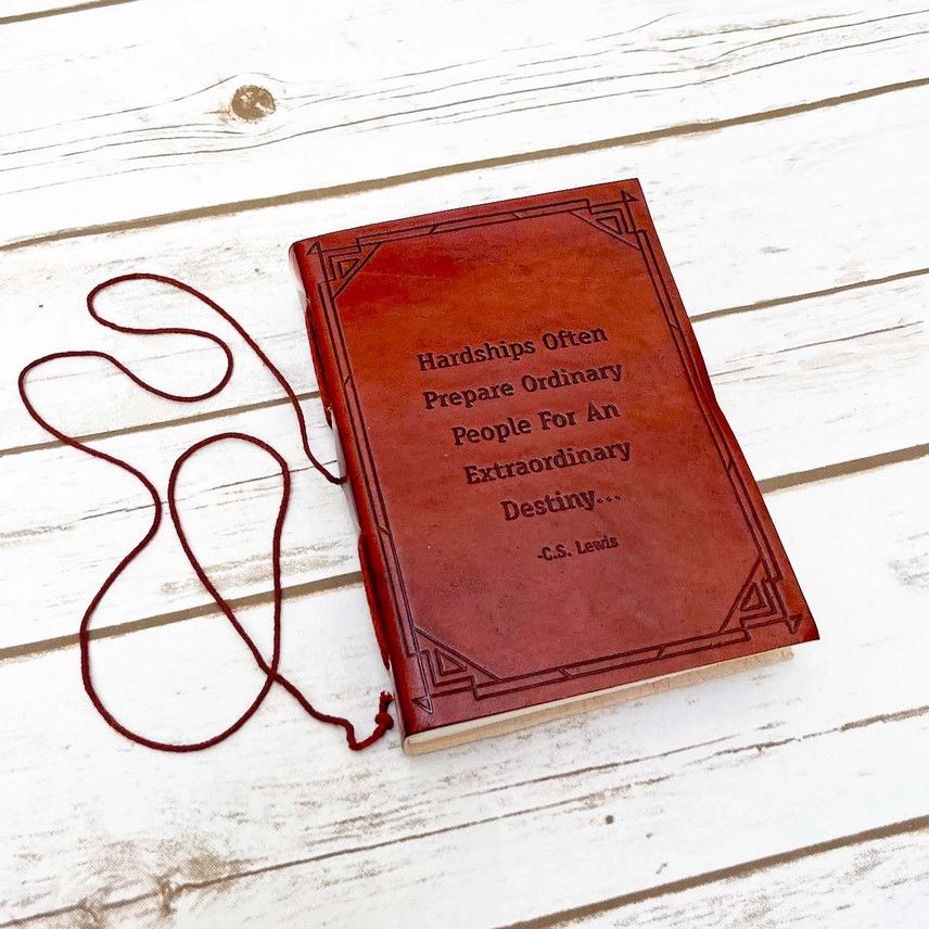 Soothi Leather Journal - Hardships and Extraordinary