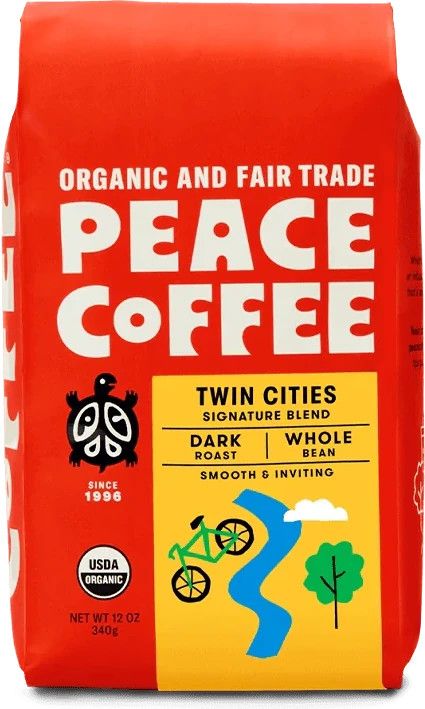 Peace Coffee Ground - Twin Cities Blend