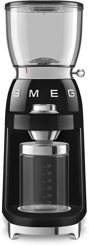 Smeg - 50s Retro Line Coffee Grinder, Black