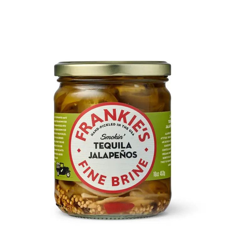 Frankie&#39;s Fine Brine - Tequila Jalapenos