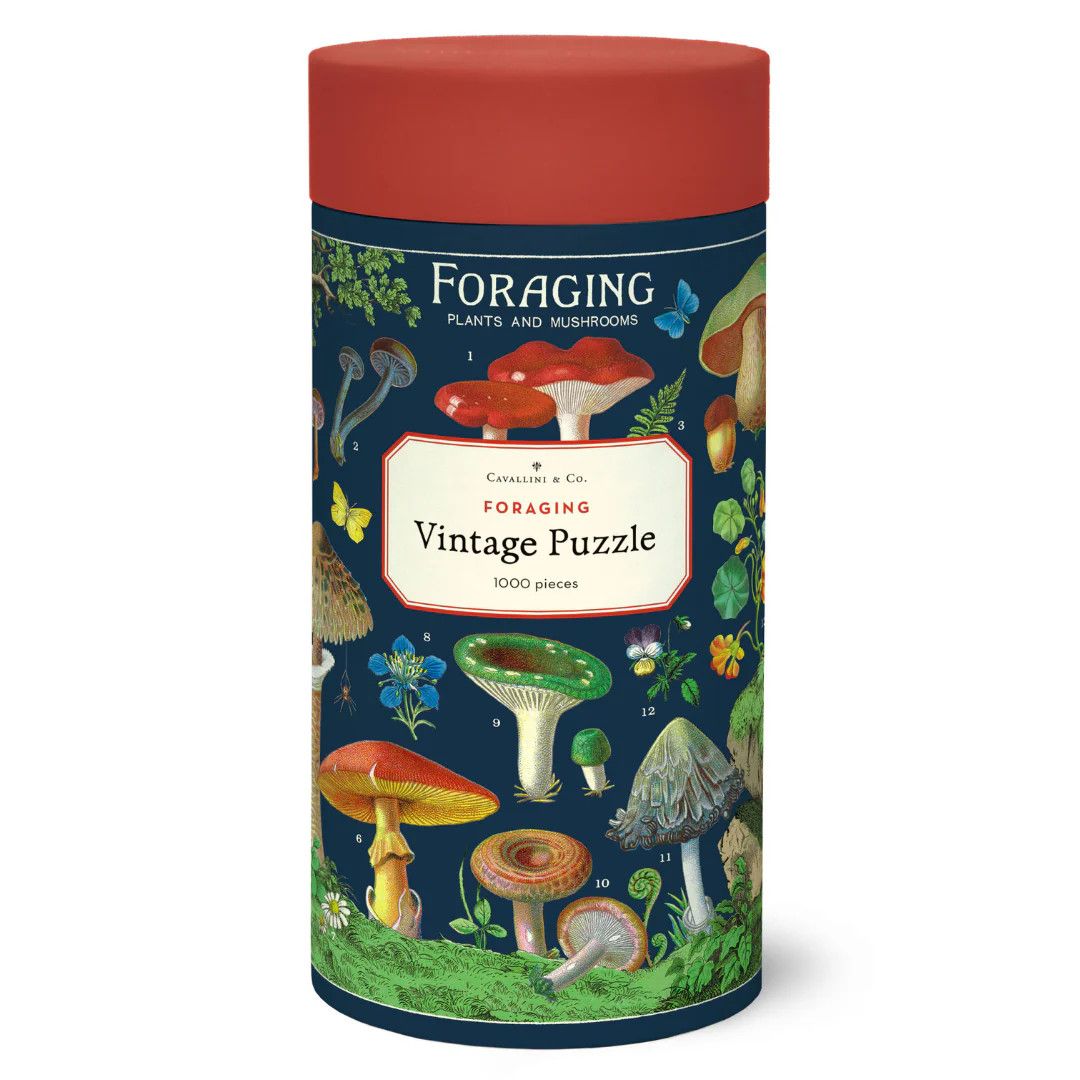 Cavallini Papers Vintage Puzzle - Foraging