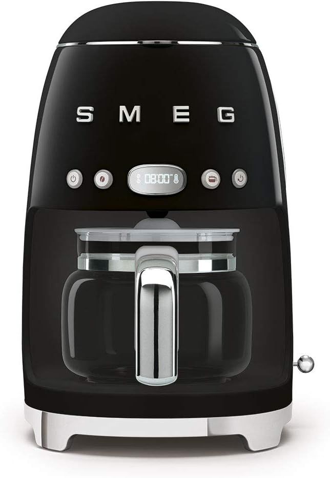 Smeg - 50s Retro Line Drip Coffee Machine, Black