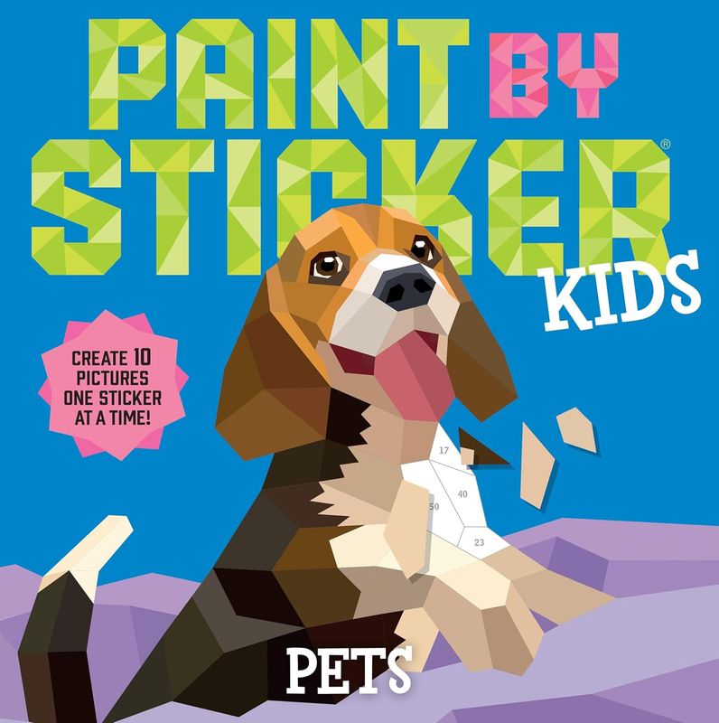 Hachette Book Group - Paint By Sticker Kids: Pets