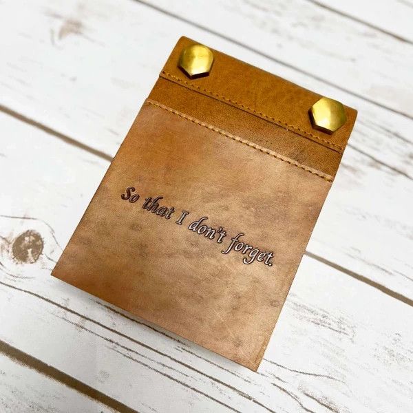 Soothi Refillable Leather - Don’t Forget