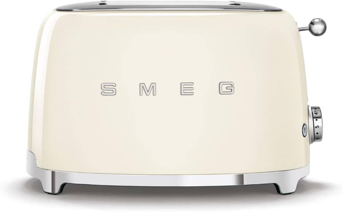 Smeg - 50s Retro Line  2-Slice Toaster, Cream