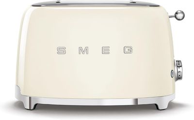 Smeg - 50s Retro Line  2-Slice Toaster, Cream
