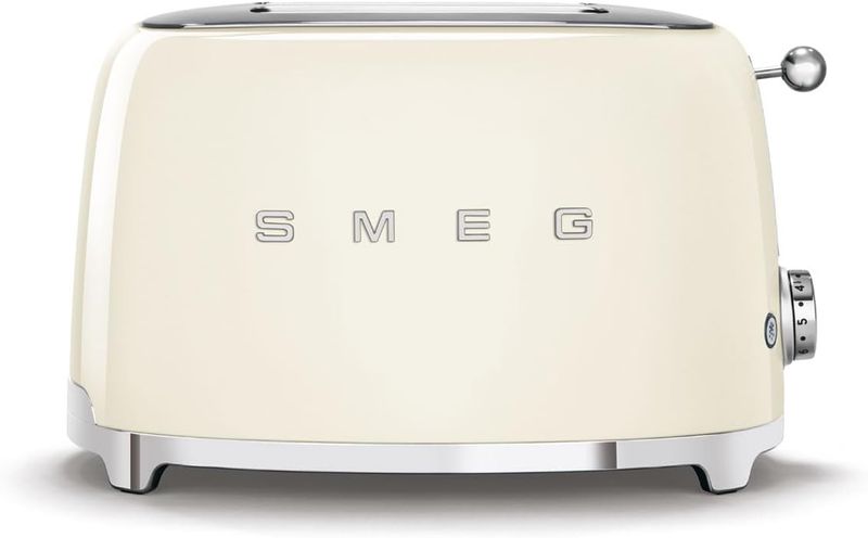 Smeg - 50s Retro Line  2-Slice Toaster, Cream
