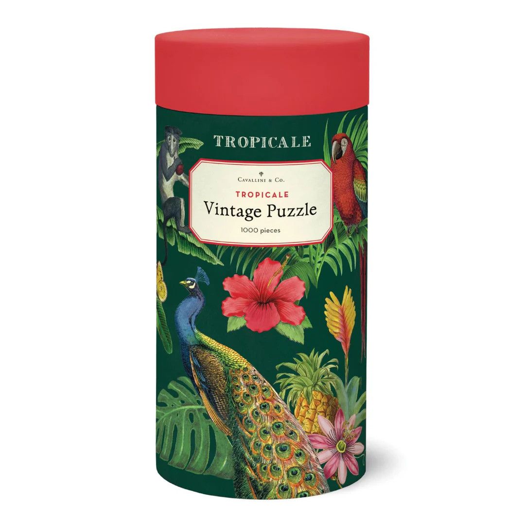 Cavallini Papers Vintage Puzzle - Tropicale