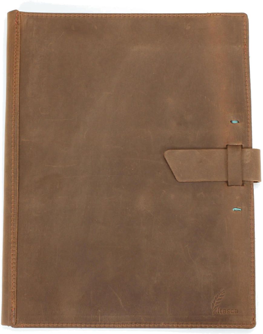 Itasca Leathergoods Red Eye Portfolio - Oil Bronze