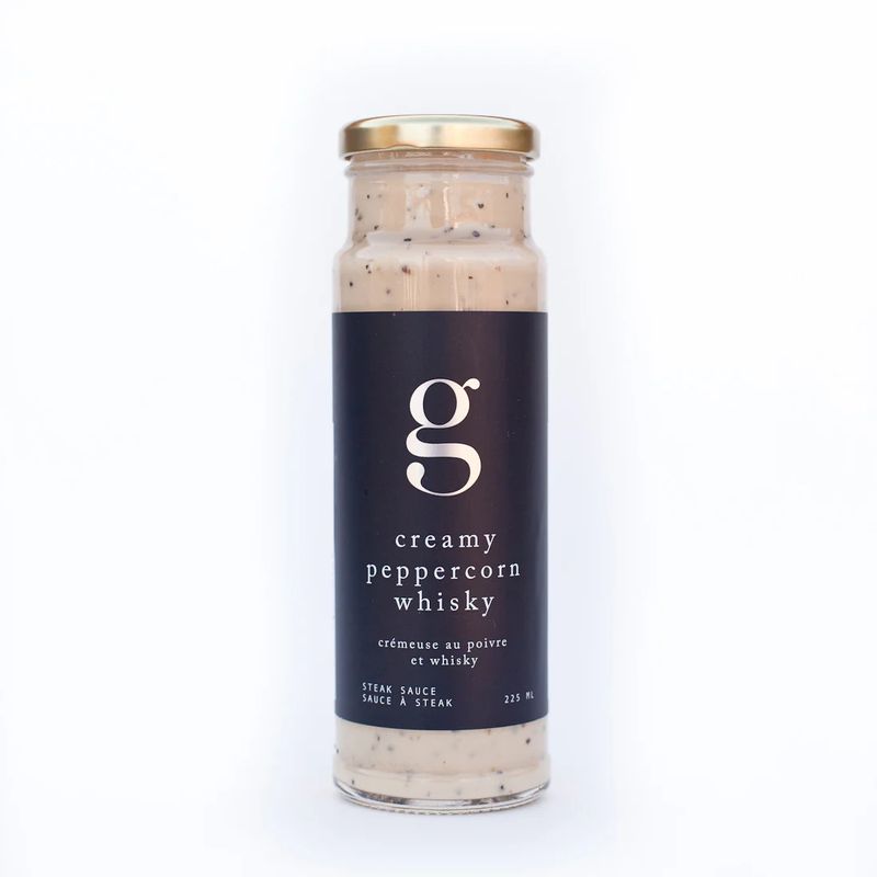 Gourmet Inspirations Steak Sauce - Creamy Peppercorn Whisky