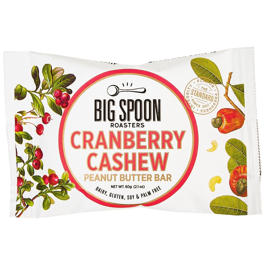 Big Spoon Roasters Bar - Cranberry Cashew Peanut Butter