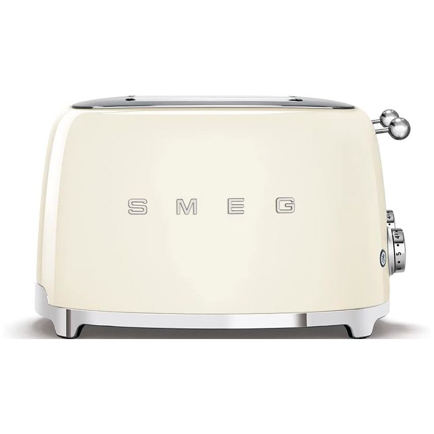 Smeg - 50s Retro Style 4x4 Toaster, Cream
