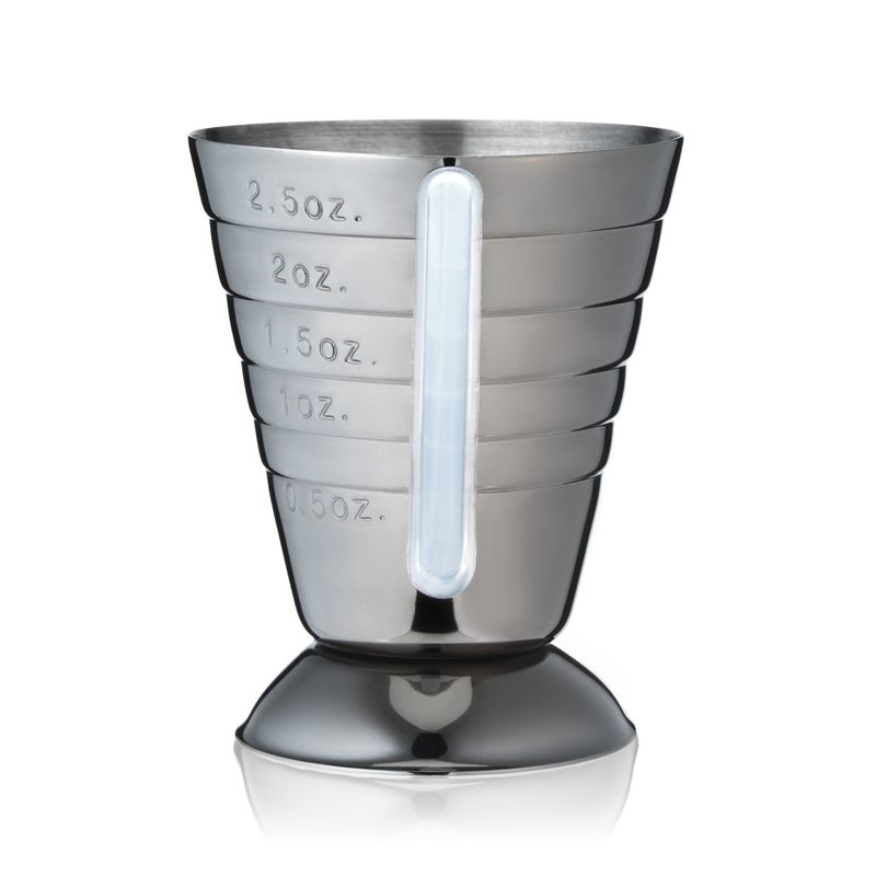 Viski - Gunmetal 2.5oz Step Jigger