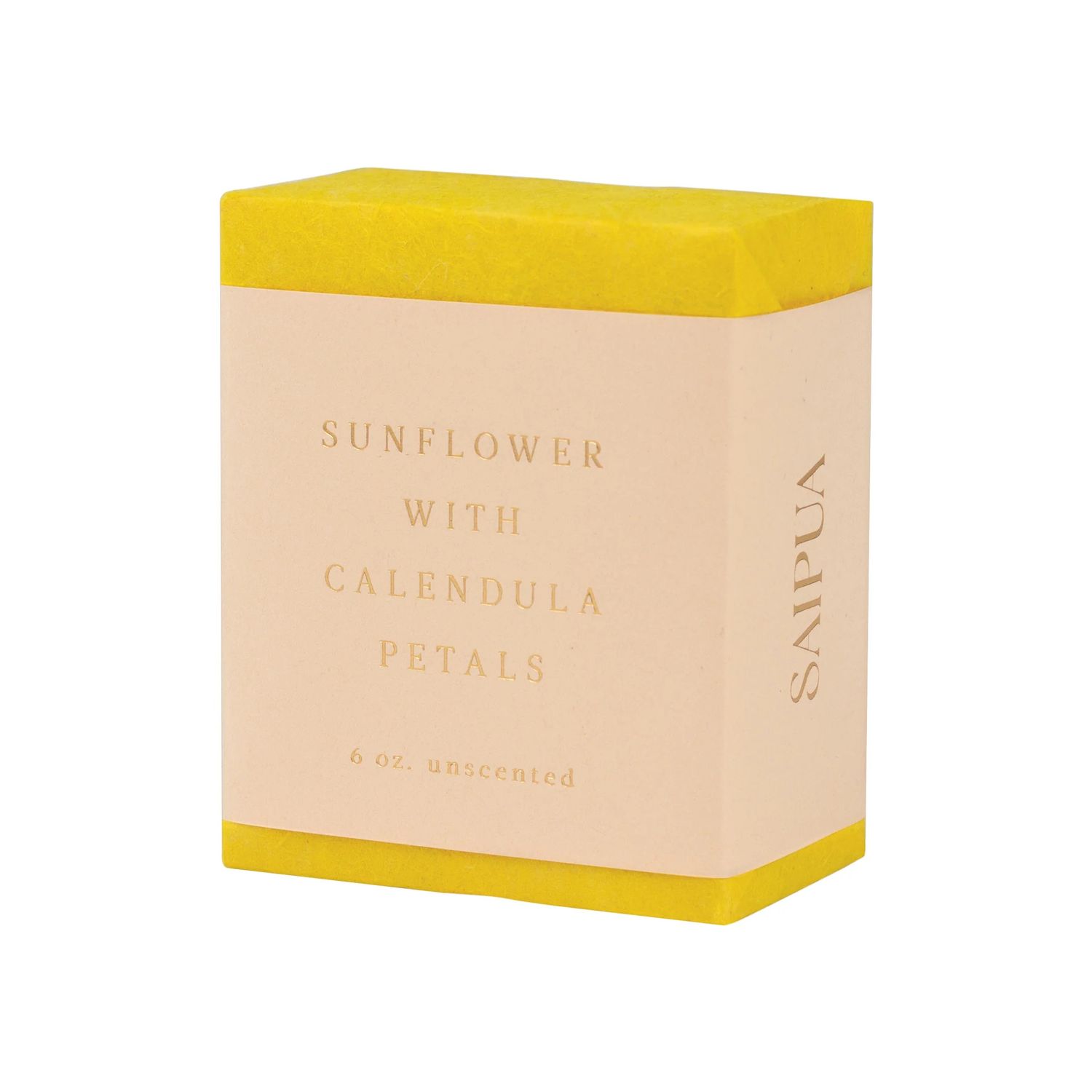 Saipua Soap Bar - Sunflower w/ Calendula Petals