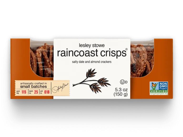 Lesley Stowe Raincoast Crisps - Salty Date and Almond