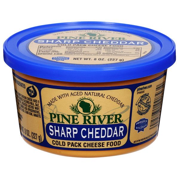 Pine River Gourmet Cold Pack Cheese Spread - Sharp Cheddar