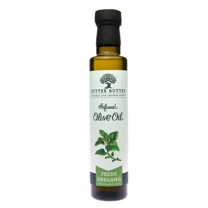 Sutter Buttes Infused Olive Oil - Fresh Oregano