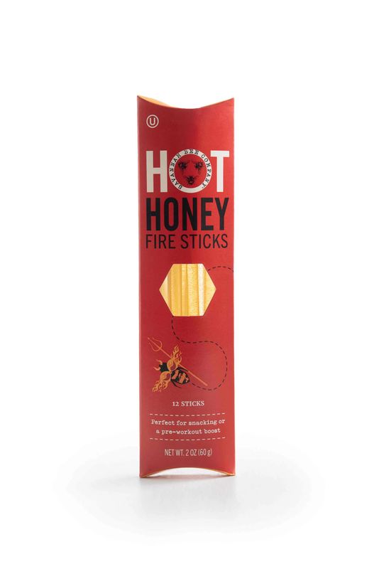 Savannah Bee Co - Honey Straws, Hot Honey Fire Sticks, 2 oz