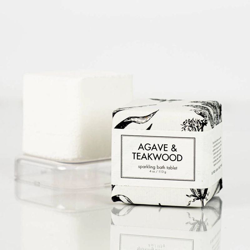Formulary 55 Sparkling Bath Tablet - Agave &amp; Teakwood