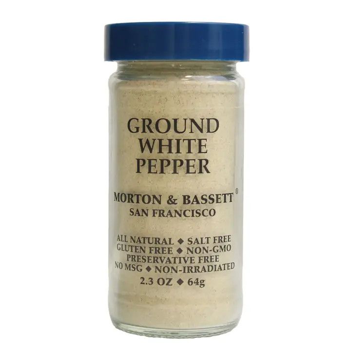 Morton &amp; Bassett - Pepper, White, Ground