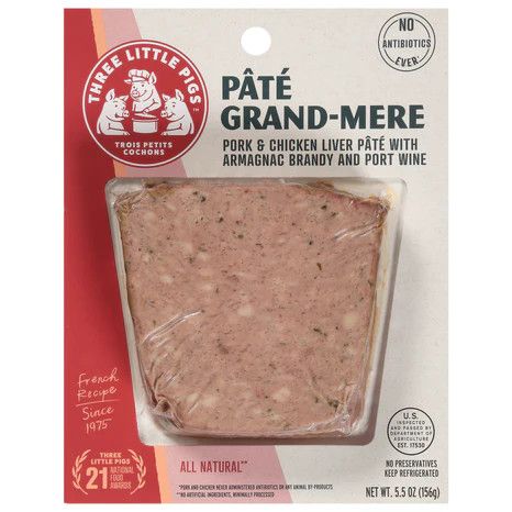 Three Little Pigs - Pate Grand-Mere