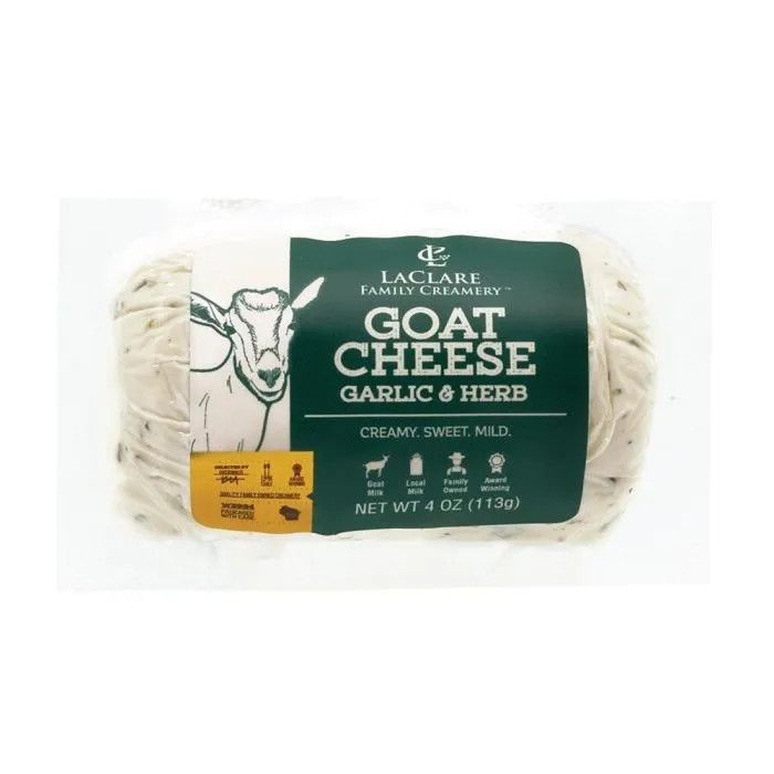 LaClare Goat Cheese - Garlic &amp; Herb