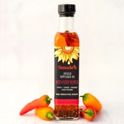 Smude's - Sunflower Oil, Hot &amp; Fiery Pepper