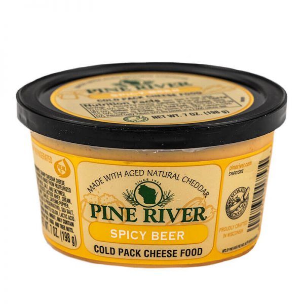 Pine River Gourmet Cold Pack Cheese Spread - Spicy Beer