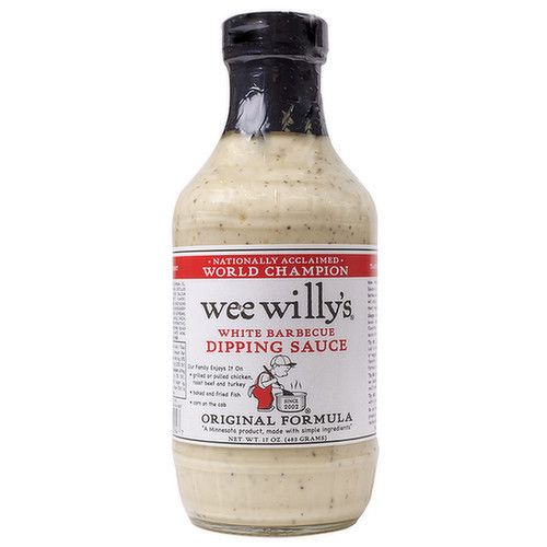 Wee Willy&#39;s - White Barbecue Dipping Sauce