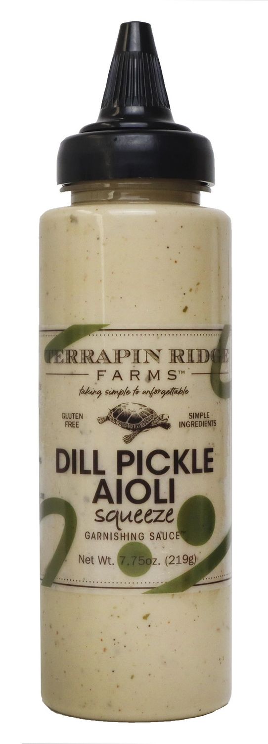 Terrapin Ridge Farms Squeeze Garnishing Sauce - Dill Pickle Aioli