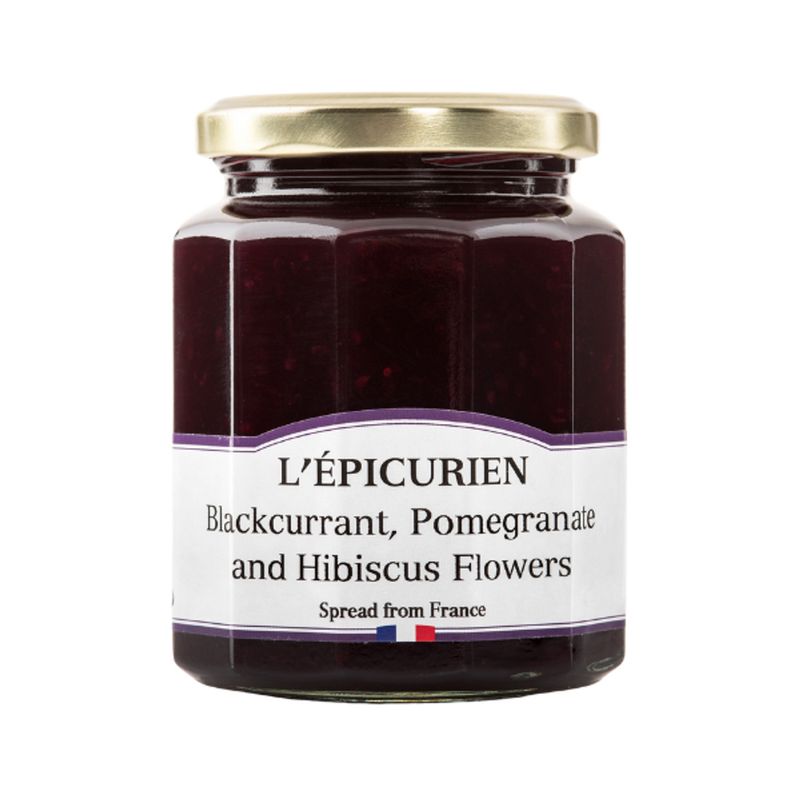 L&#39; Epicurien - Blackcurrant, Pomegranate &amp; Hibiscus Preserves