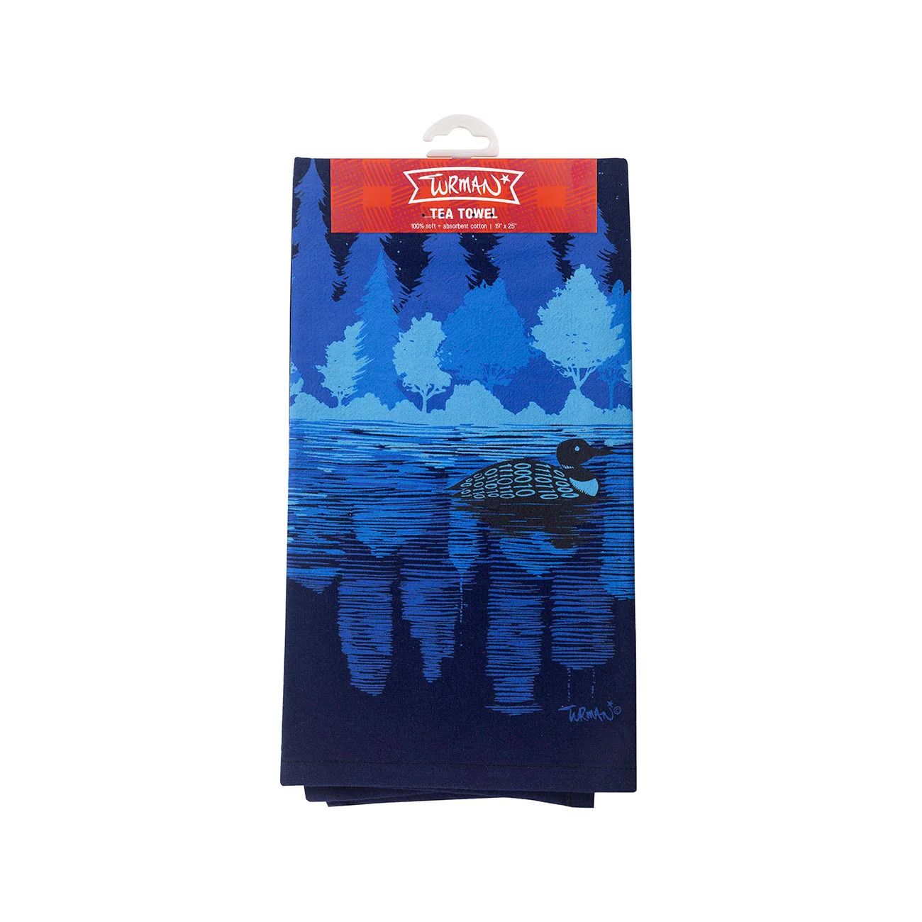 Funatic Adam Turman Tea Towel - Midnight Loon