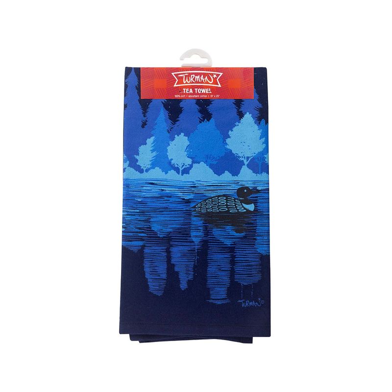 Funatic Adam Turman Tea Towel - Midnight Loon