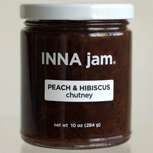 Inna Jam - Peach and Hibiscus Chutney