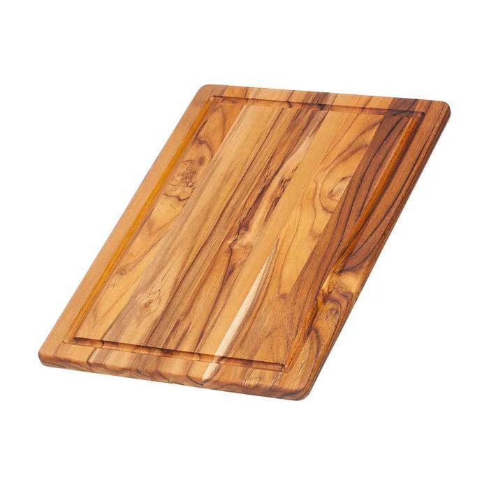 TeakHaus - Rectangle Cutting Board w/ Juice Canal - 405