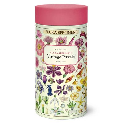 Cavallini Papers Vintage Puzzle - Flora Specimens