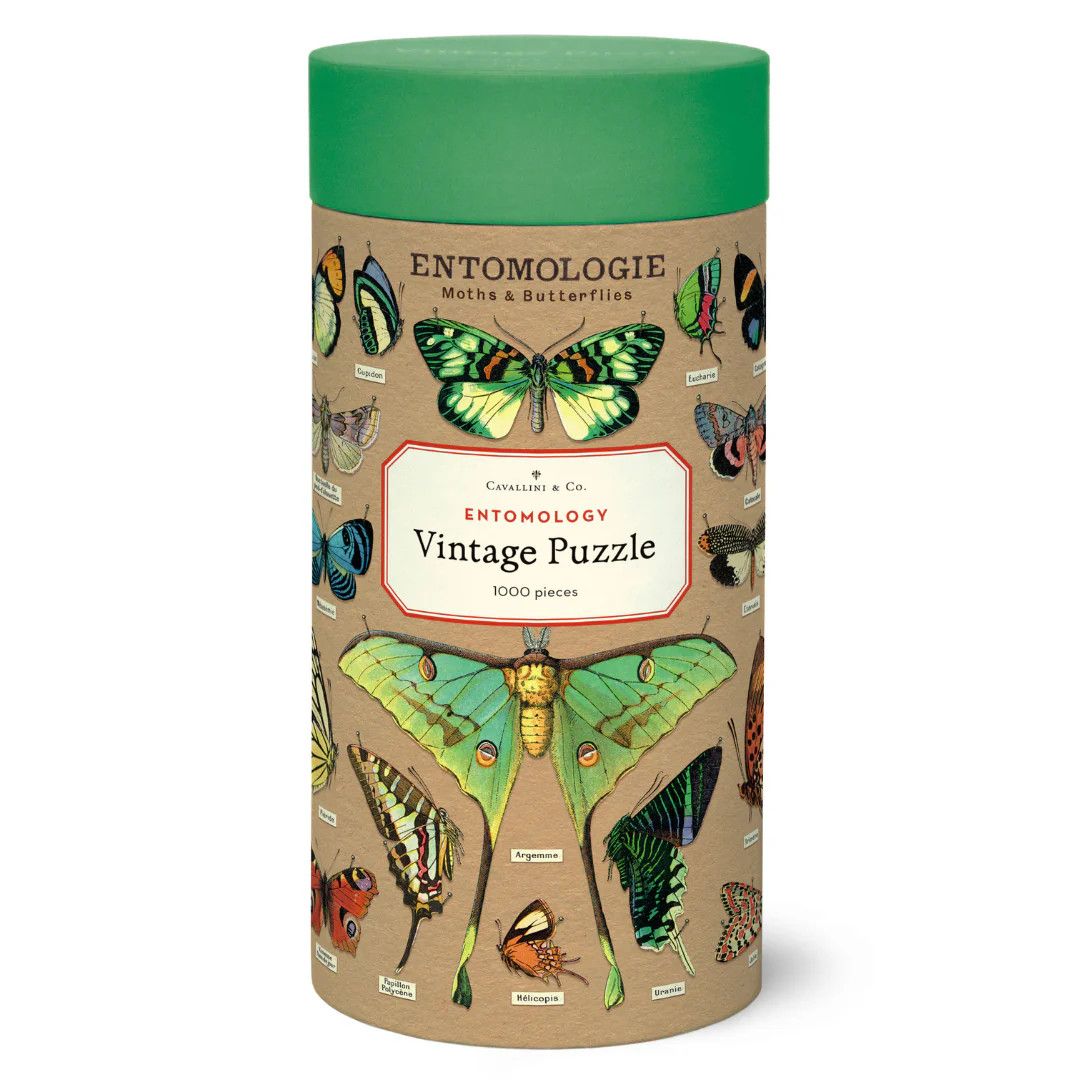 Cavallini Papers Vintage Puzzle - Entomology