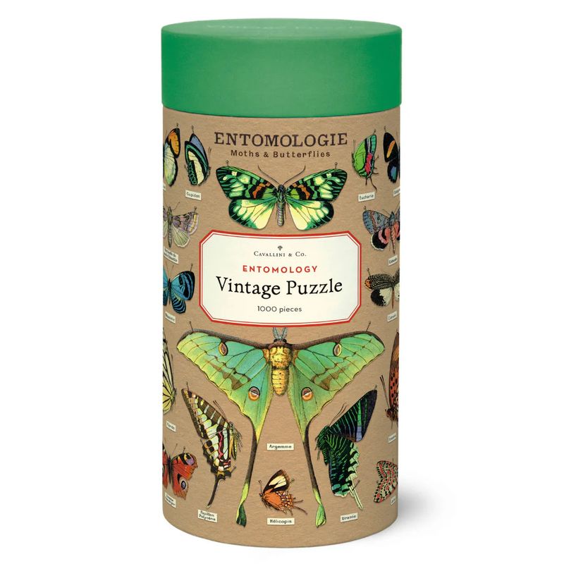 Cavallini Papers Vintage Puzzle - Entomology