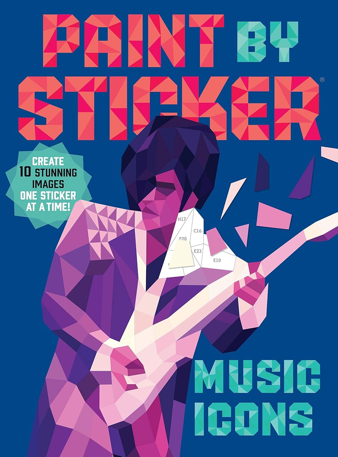 Hachette Book Group - Paint By Sticker: Music Icons