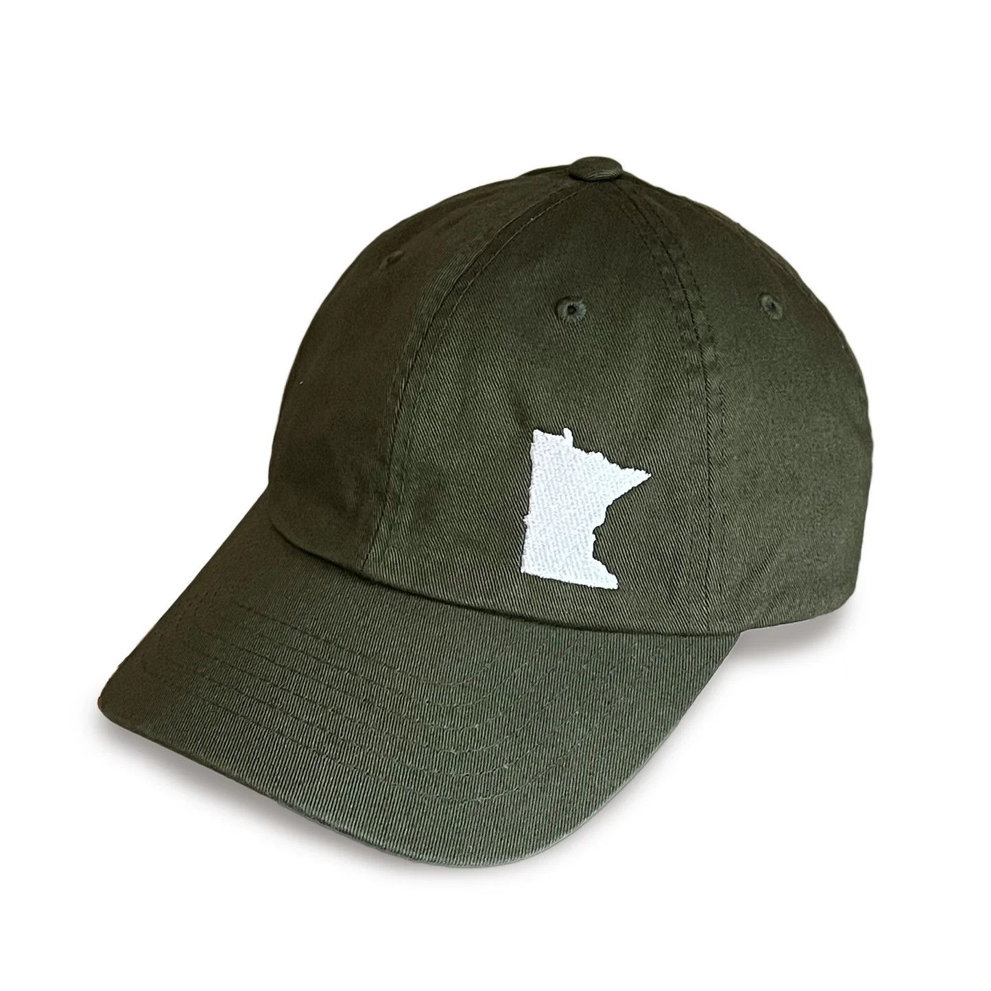 Minnesota Awesome Baseball Cap - MN Dad Hat Olive