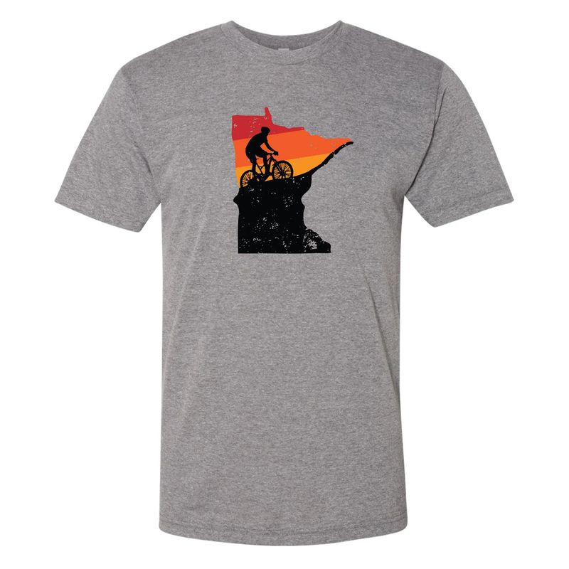 Minnesota Awesome Unisex T-Shirt - Retro MN Bike