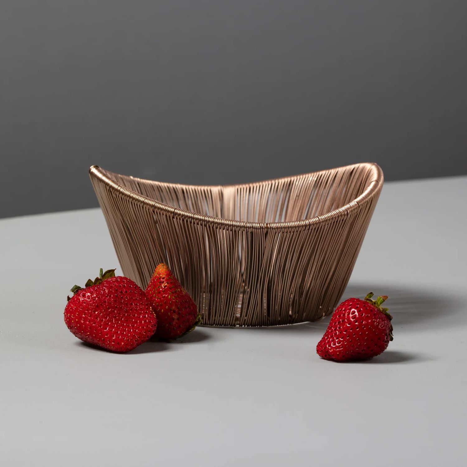 Be Home - Rose Rhythm Wire Basket, Small, 87-82